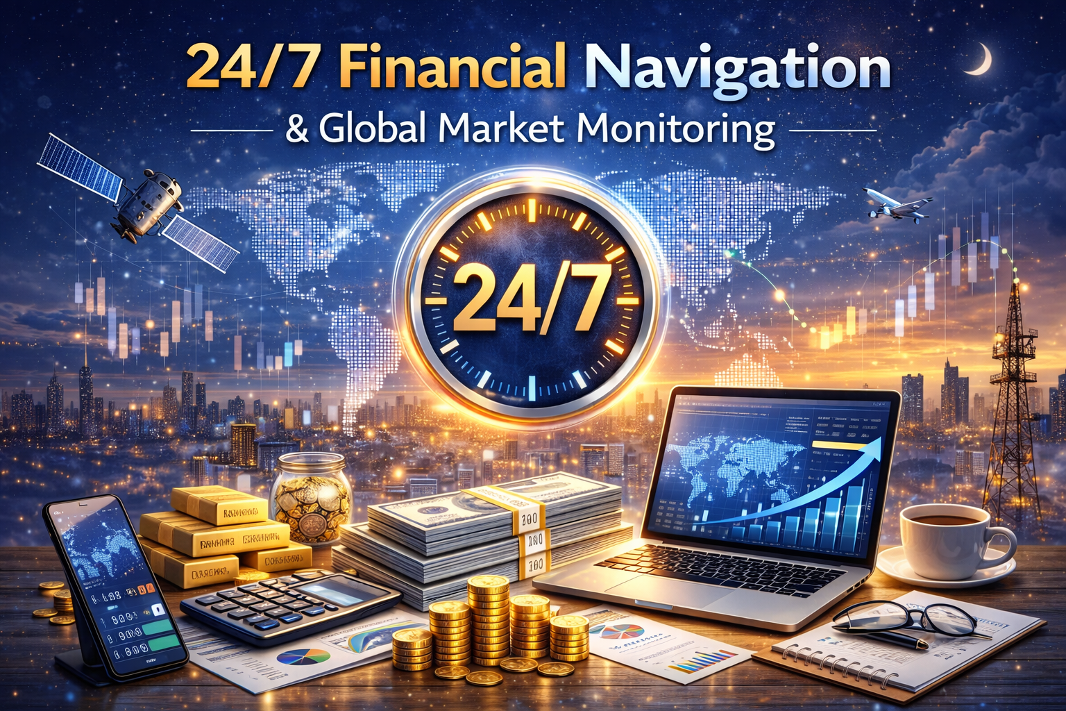 24/7 Financial Navigation & Global Market Monitoring
