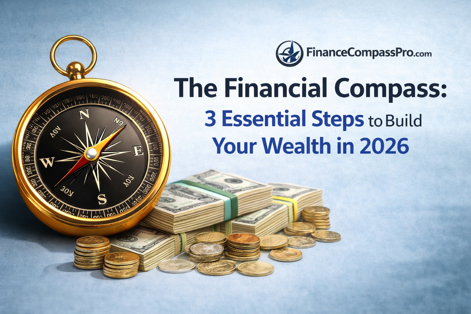 The Financial Compass: 3 Essential Steps to Build Your Wealth in 2026