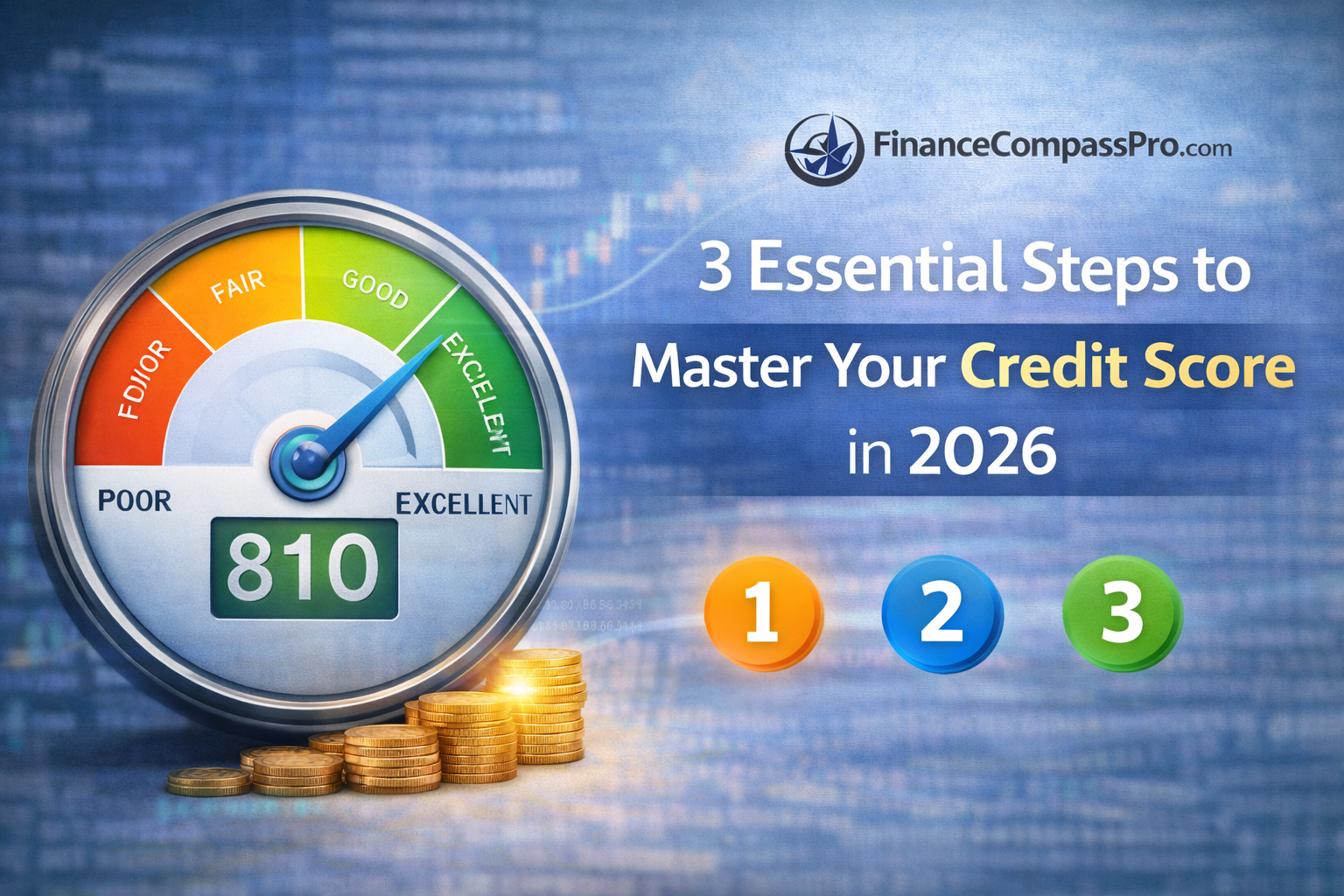 3 Essential Steps to Master Your Credit Score in 2026