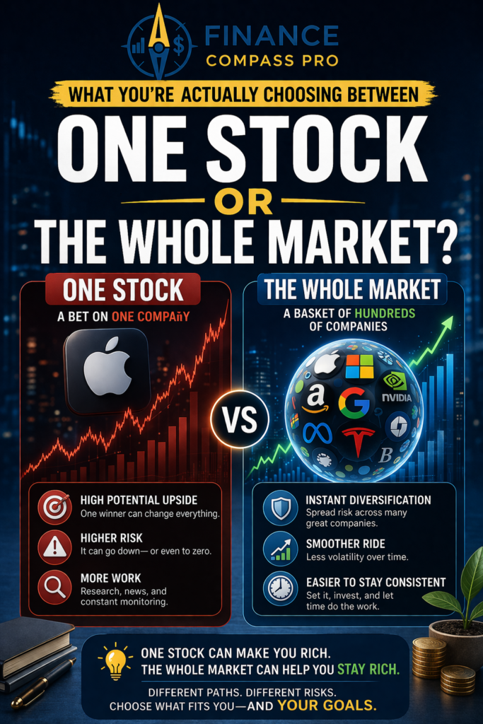 Buying One Company vs Owning the Whole Market