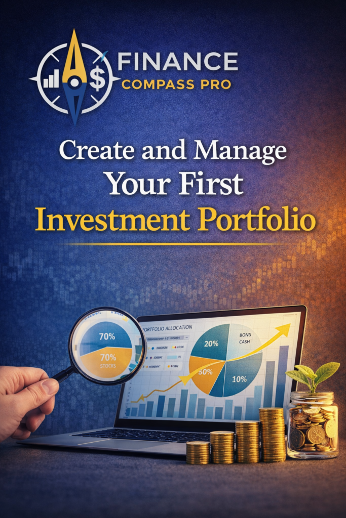 Create and Manage your first investment portfolio