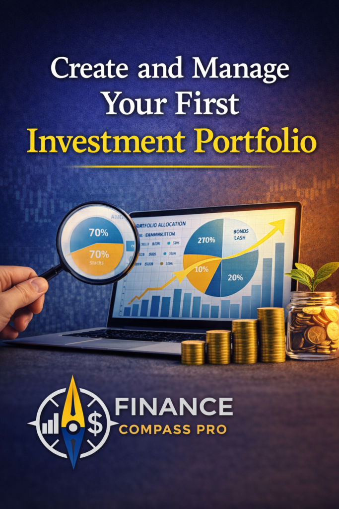 Create and Manage your first investment portfolio