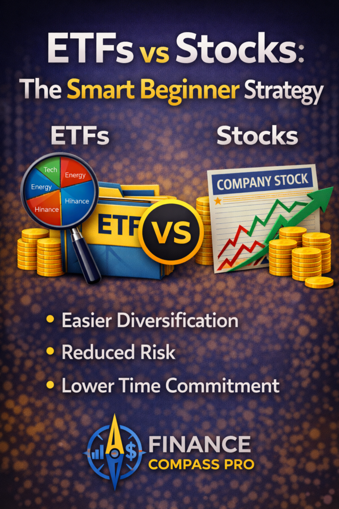 ETFs vs Stocks: The Smart Beginner Strategy