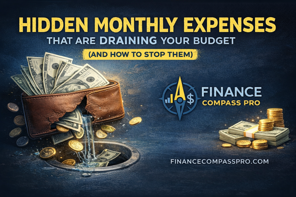 Hidden Monthly Expenses That Are Draining Your Budget
