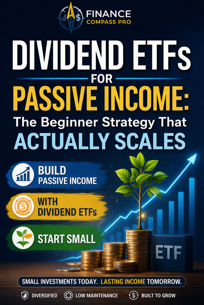 Dividend ETFs for Passive Income: The Beginner Strategy That Actually Scales