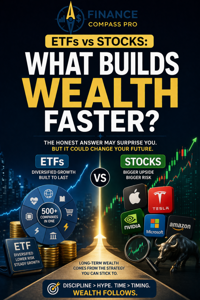 Do ETFs or Stocks Build Wealth Faster Here’s the Honest Answer
