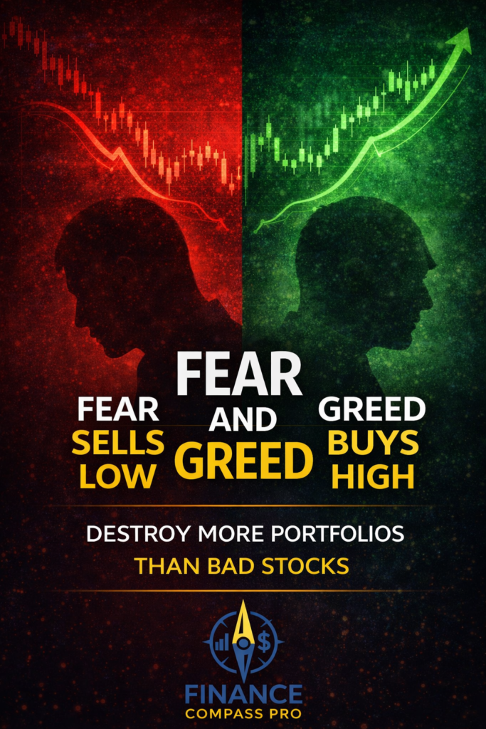 Fear and Greed Destroy More Portfolios Than Bad Stocks