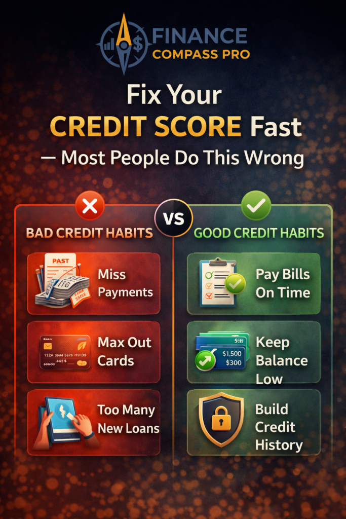 Fix Your Credit Score Fast — Most People Do This Wrong
