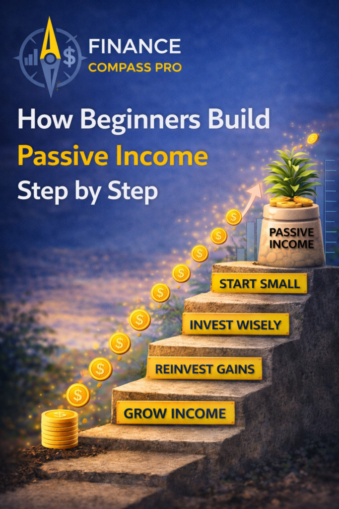 How Beginners Build Passive Income Step by Step