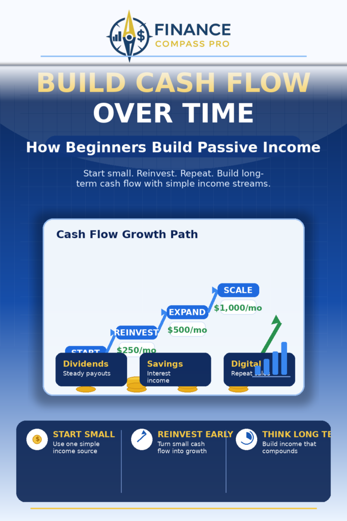 How Beginners Build Passive Income and Long-Term Cash Flow