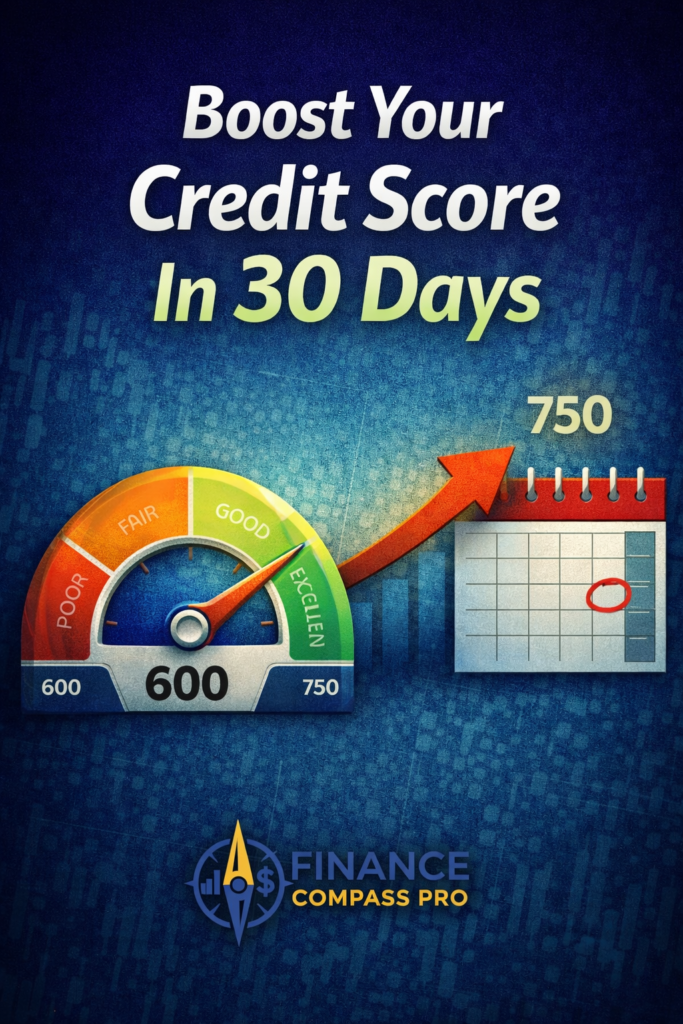 How to Improve Your Credit Score Fast in 30 Days