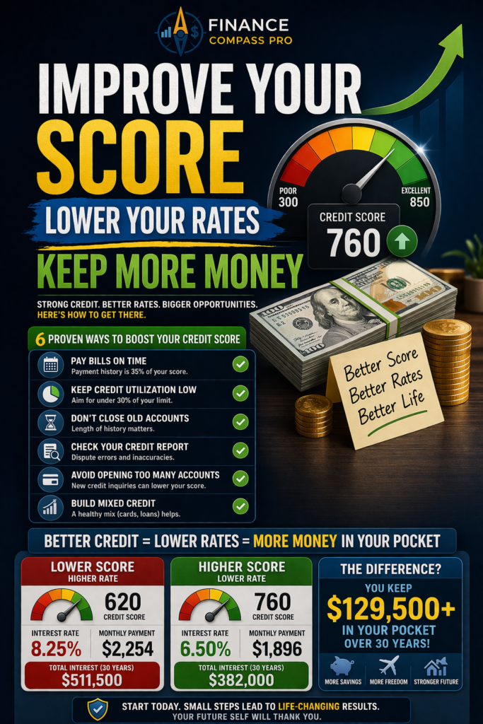 How to Improve Your Credit Score and Lower the Rates You Pay