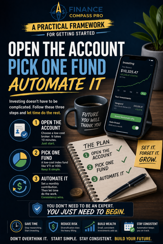 How to Start Investing Step by Step Without Overthinking It