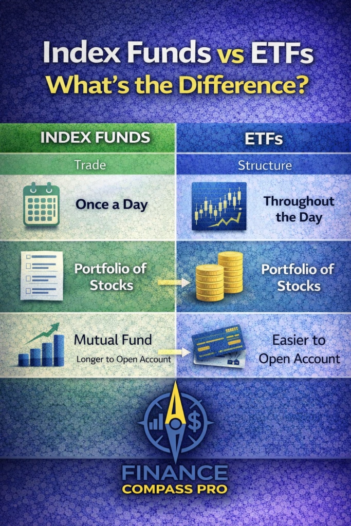Index Funds vs ETFs What’s the Real Difference