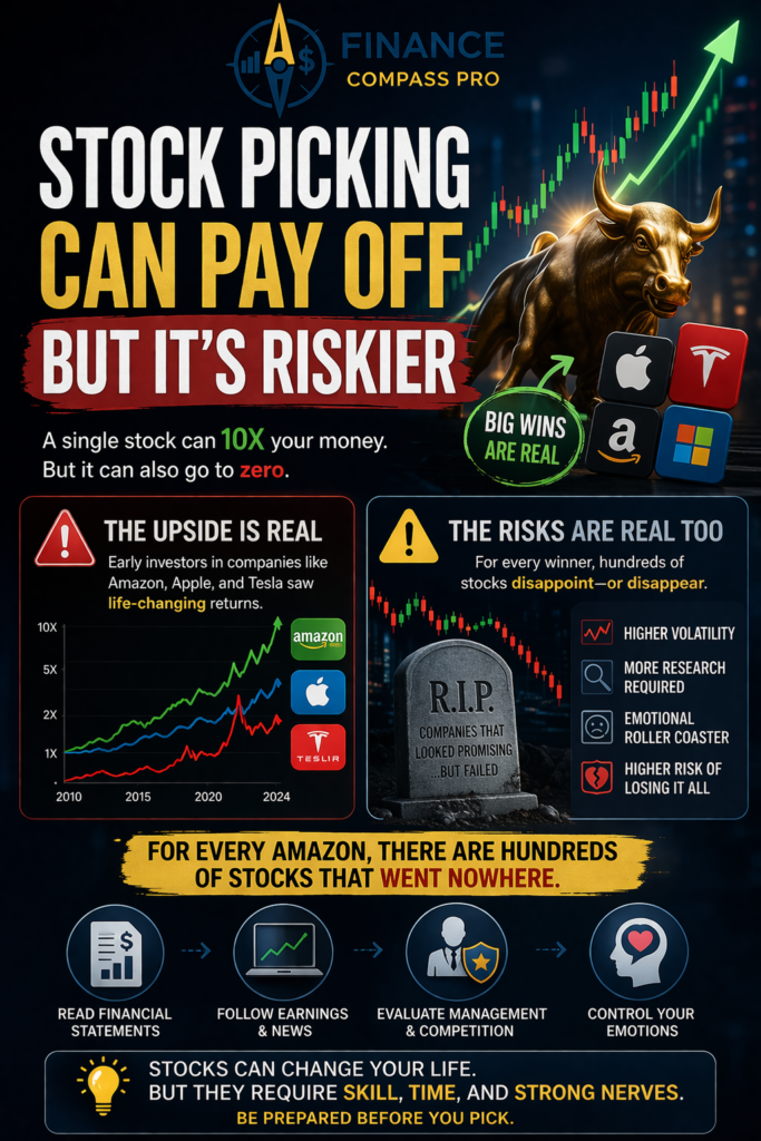 Individual Stocks Can Grow Fast - But Beginners Often Miss This Risk