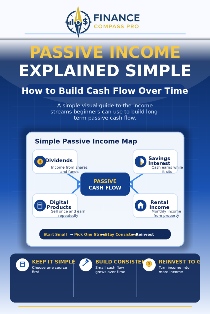 Passive Income Explained Simply: How to Build Cash Flow Over Time