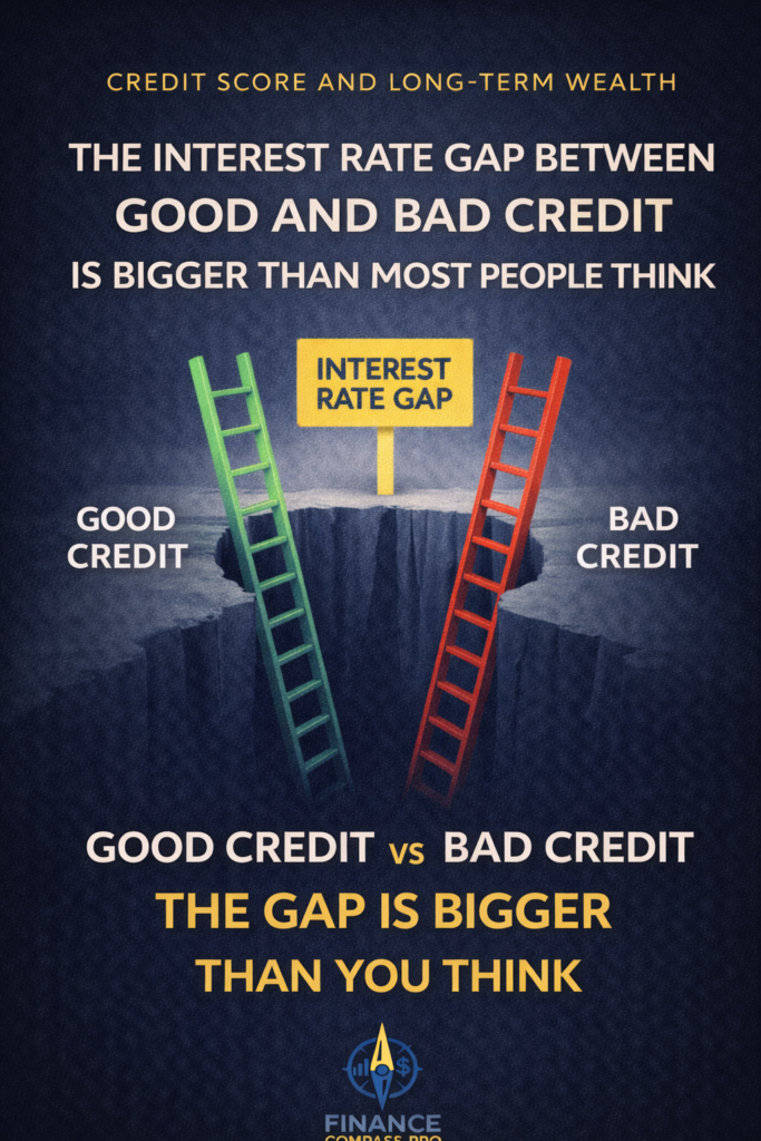 The Interest Rate Gap Between Good and Bad Credit Is Bigger Than Most People Think