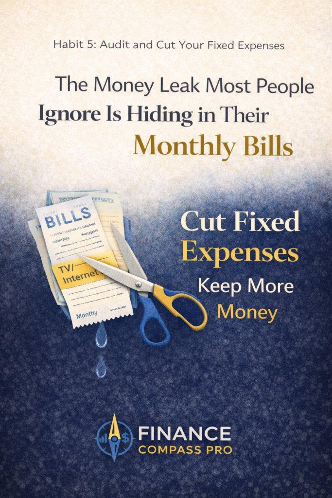 The Money Leak Most People Ignore Is Hiding in Their Monthly Bills