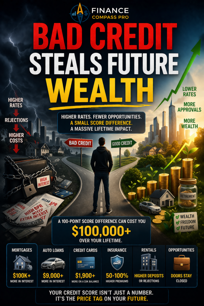 The Real Cost of Bad Credit Isn’t Just Interest - It’s Lost Wealth