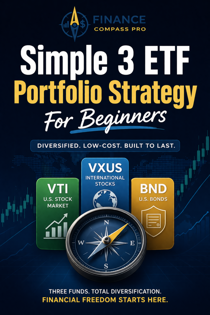 The Simple 3 ETF Portfolio Strategy Most Beginners Should Start With