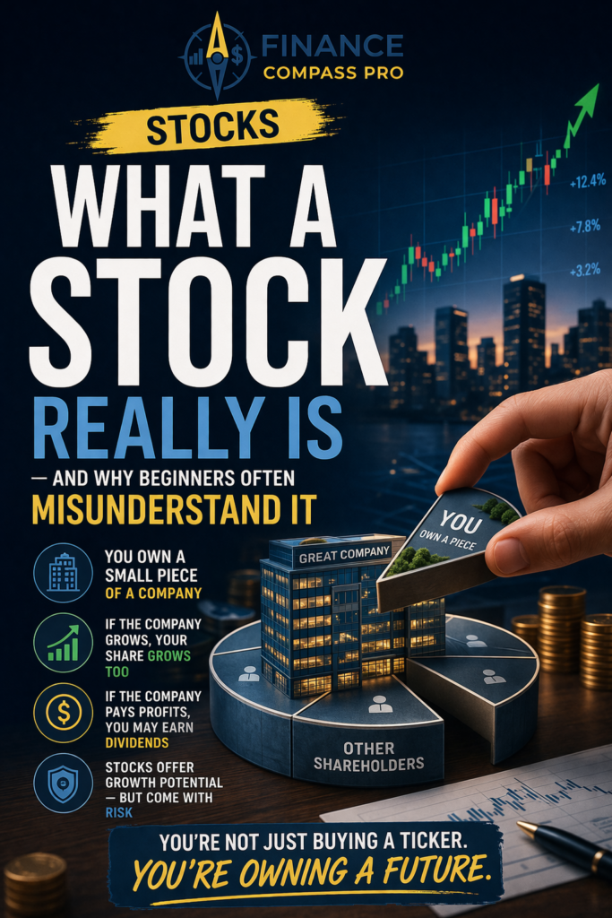 What a Stock Really Is - And Why Beginners Often Misunderstand It