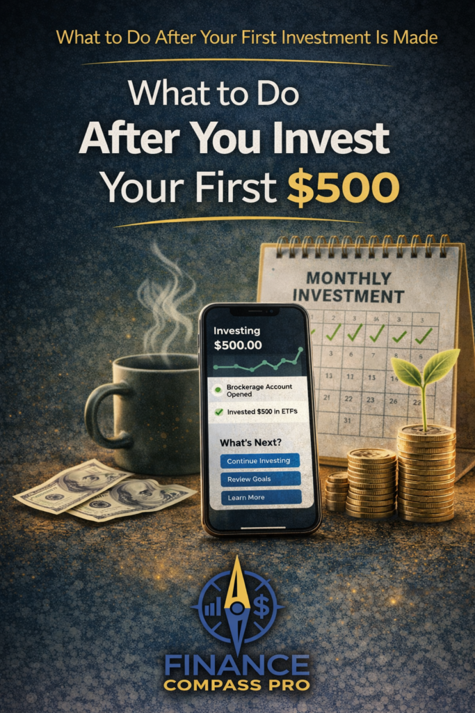 What to Do After You Invest Your First $500