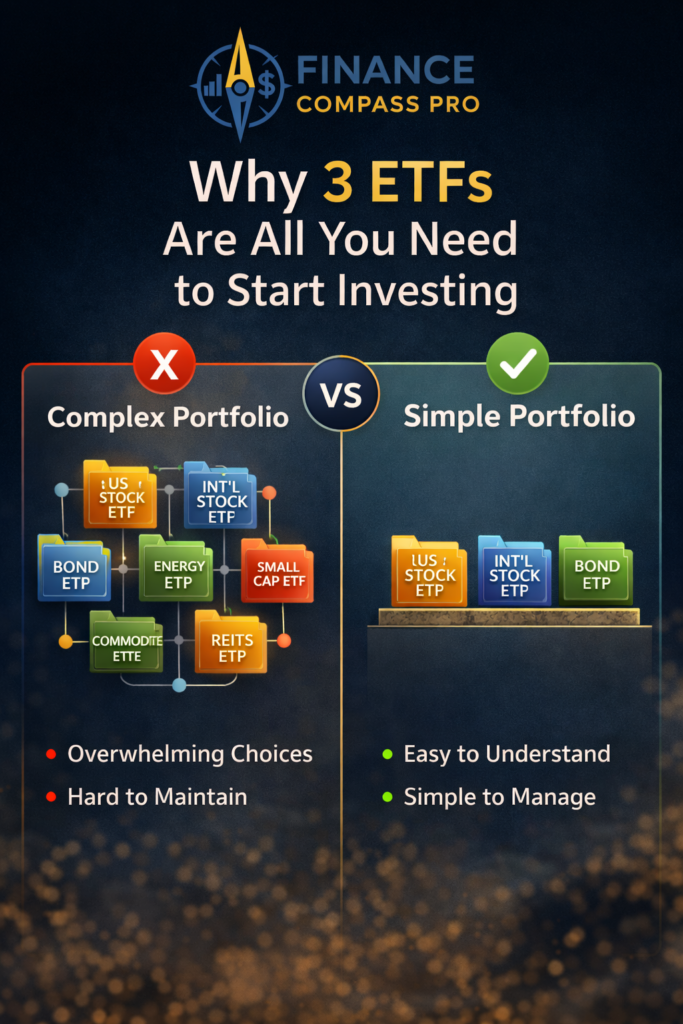 Why 3 ETFs Are All You Need to Start Investing