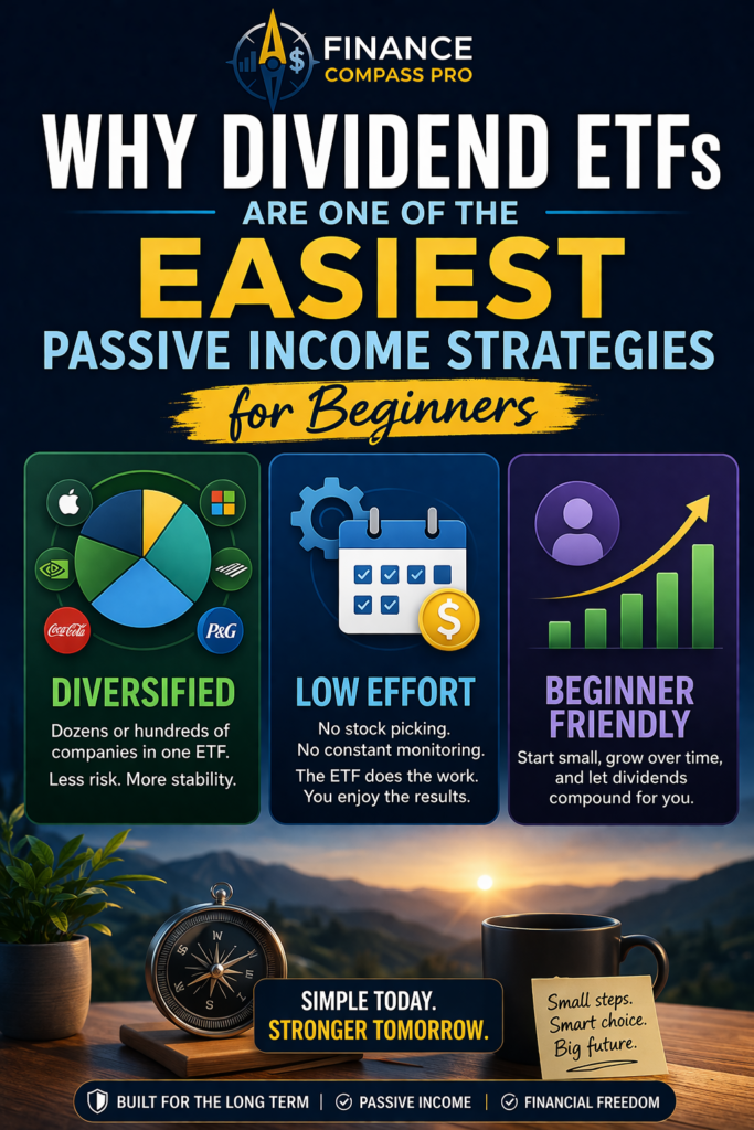 Why Dividend ETFs Are One of the Easiest Passive Income Strategies for Beginners