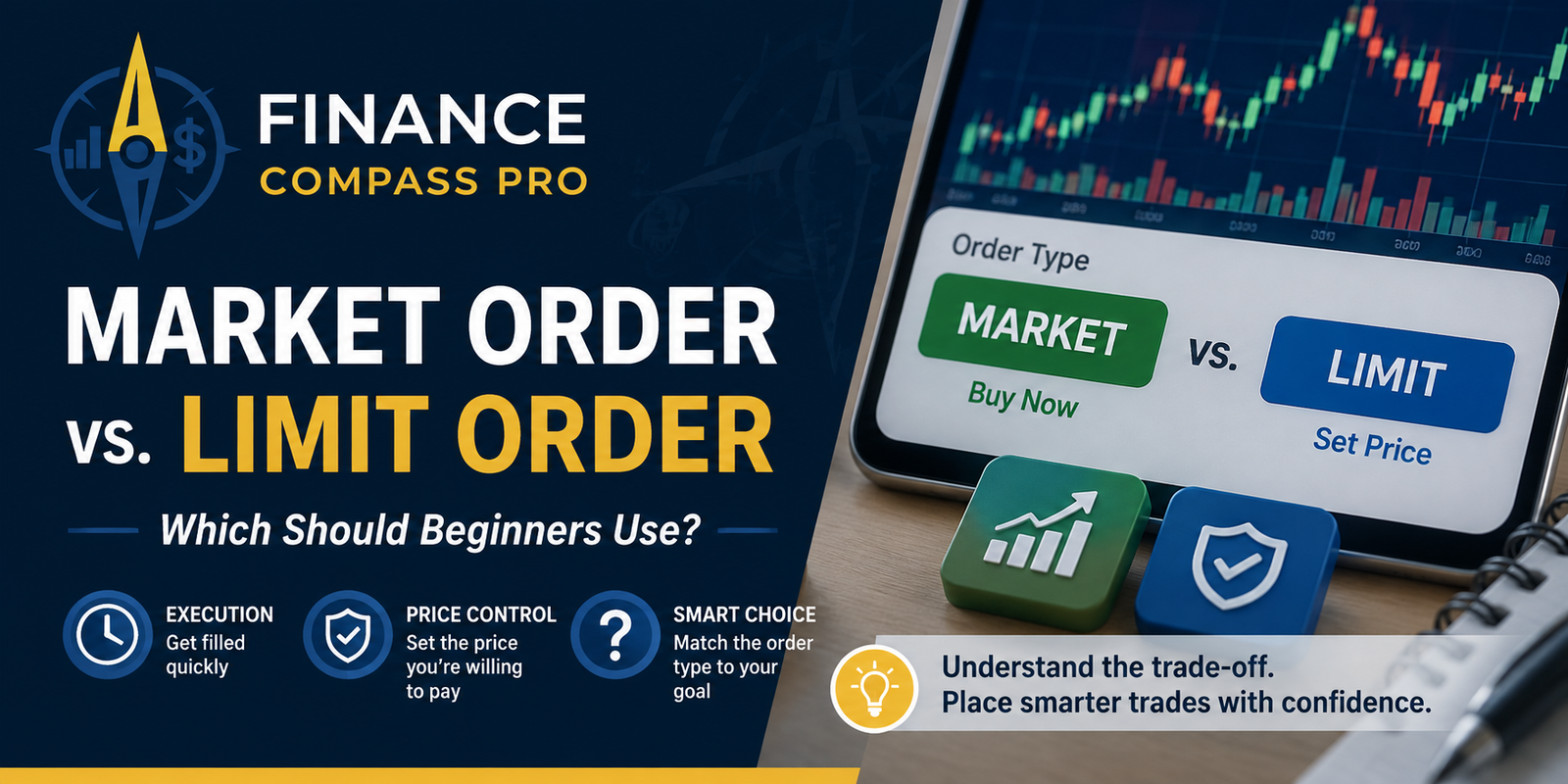 Market Order vs. Limit Order: Which Should Beginners Use?
